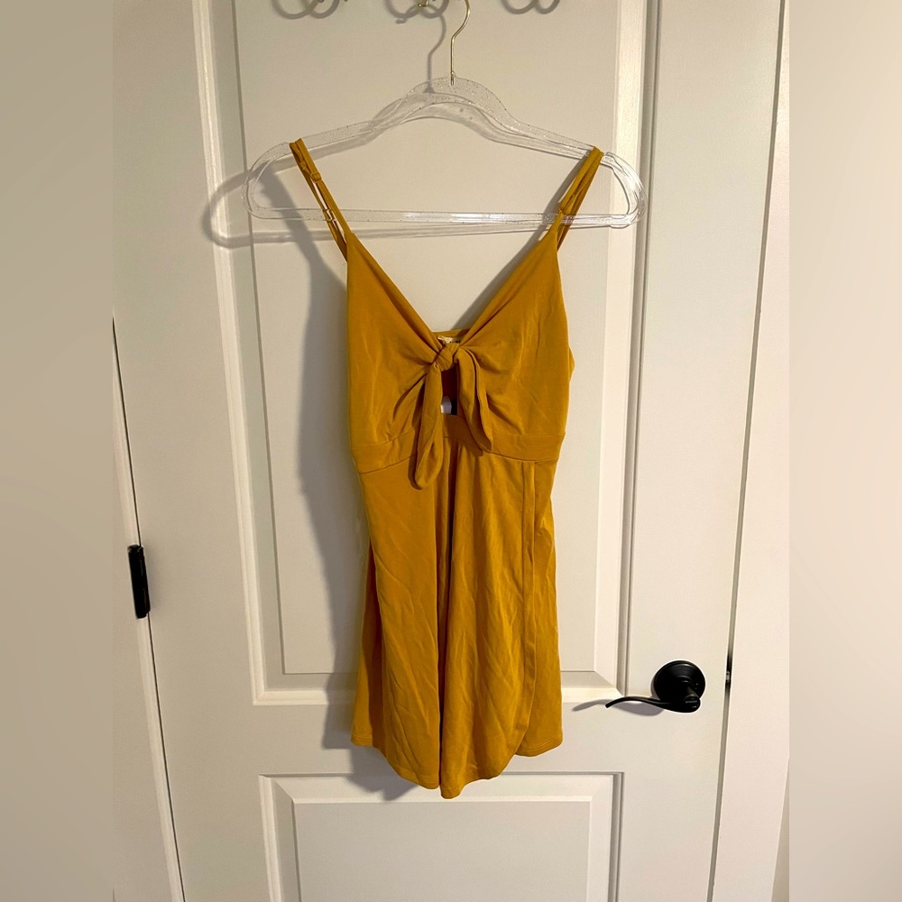 NWT PacSun Mustard Romper
